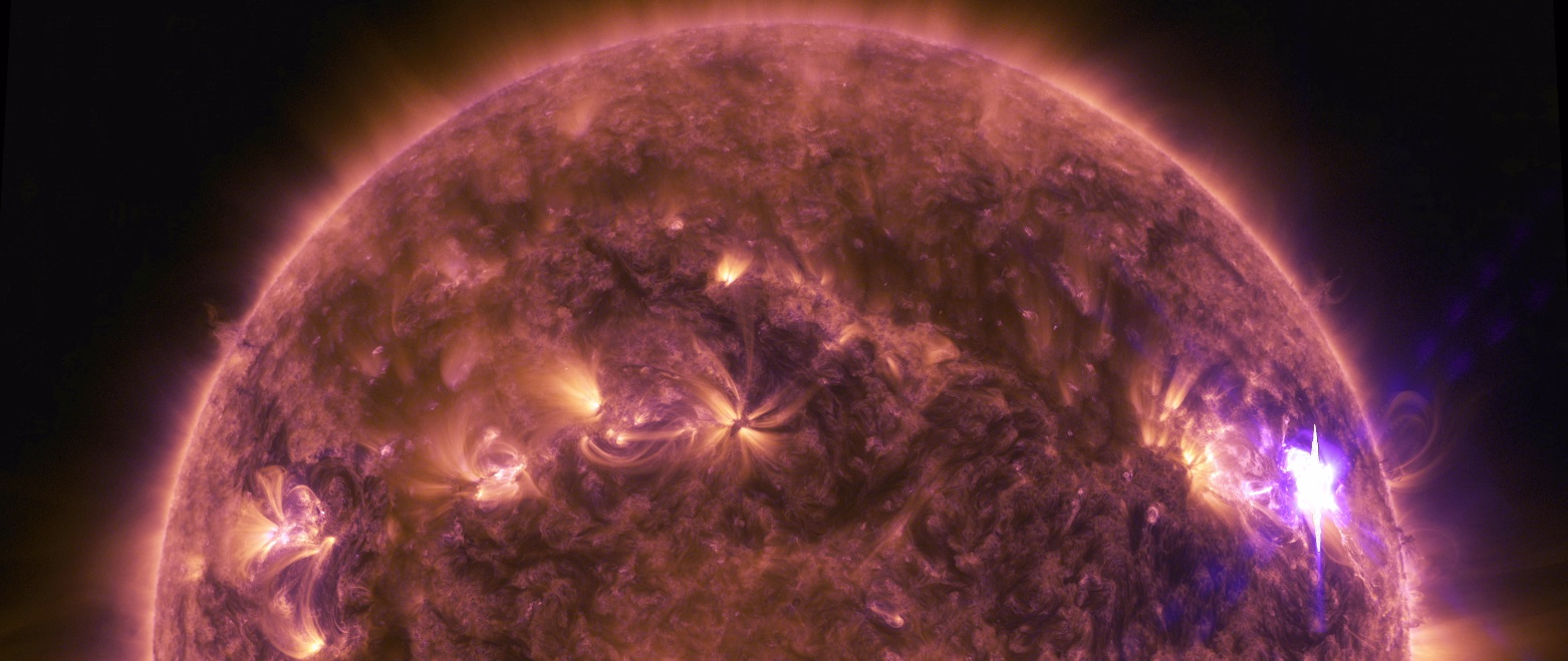 Solar Flare. Courtesy of NASA.